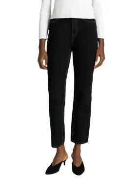 A.L.C. - Malone Overdye Denim Ankle Crop Jeans