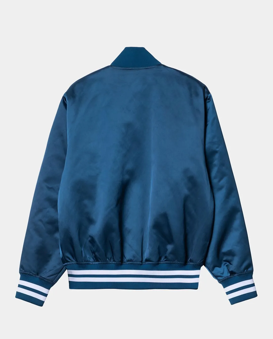 Carhartt WIP - Class of 89 Bomber Jacket - Elder/White