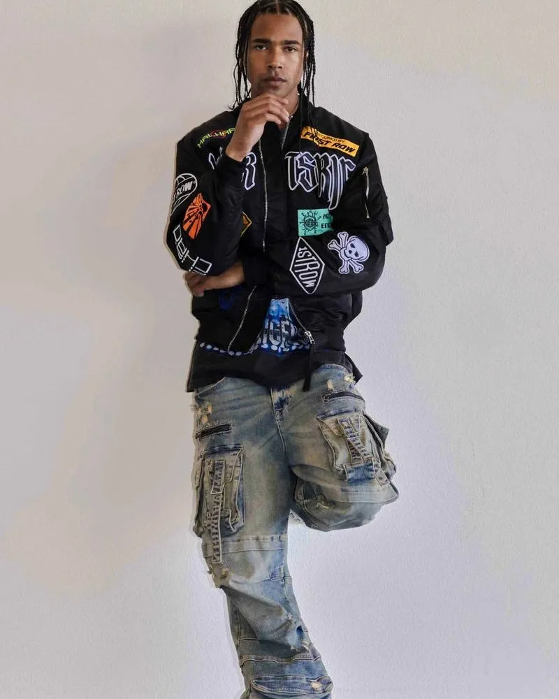 Caution Bomber Jacket