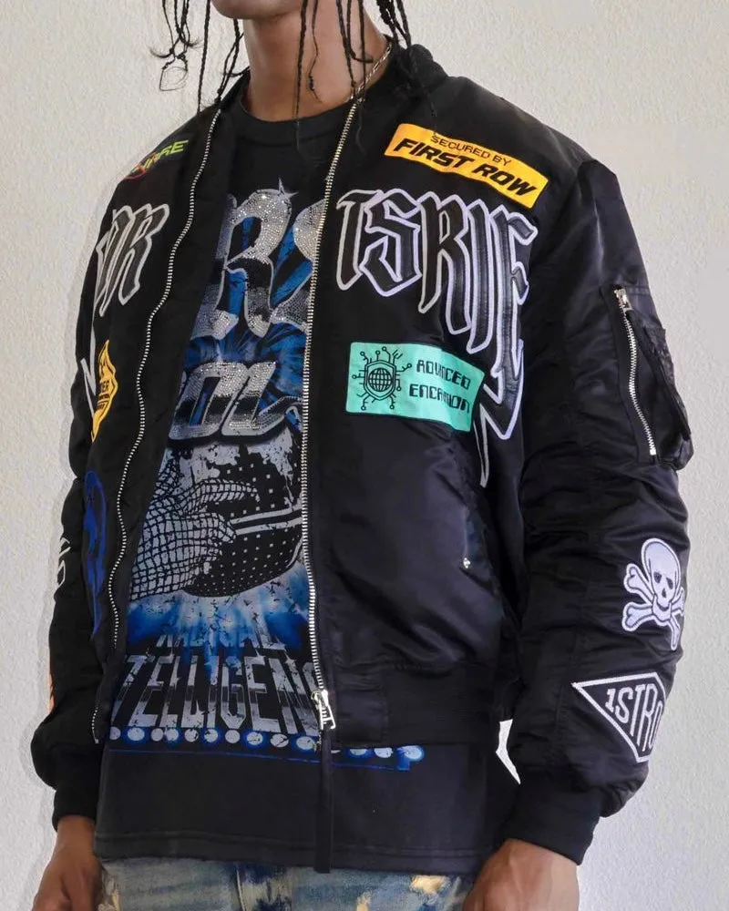 Caution Bomber Jacket
