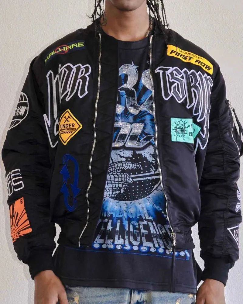 Caution Bomber Jacket