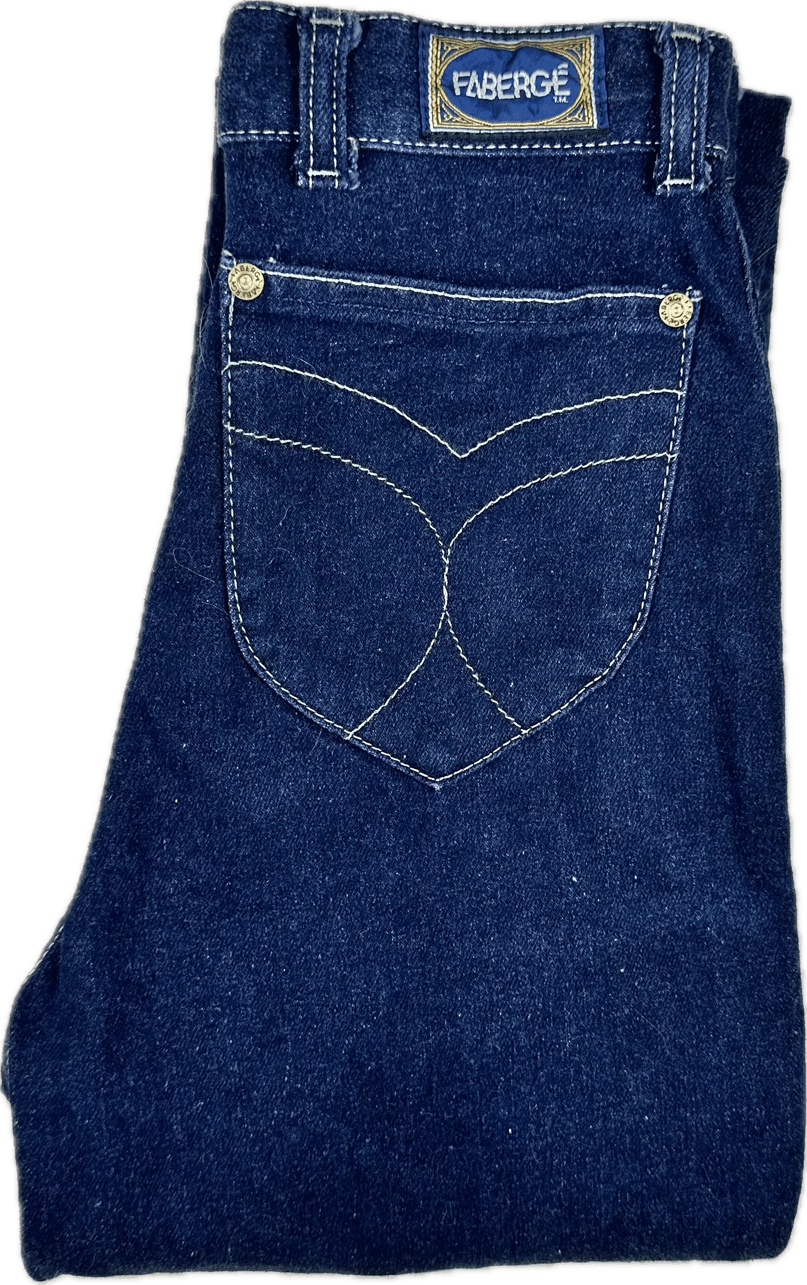 Fabergé 1980's High Waisted Slim Ladies Jeans - Hard to find! - Suit Size 7/8