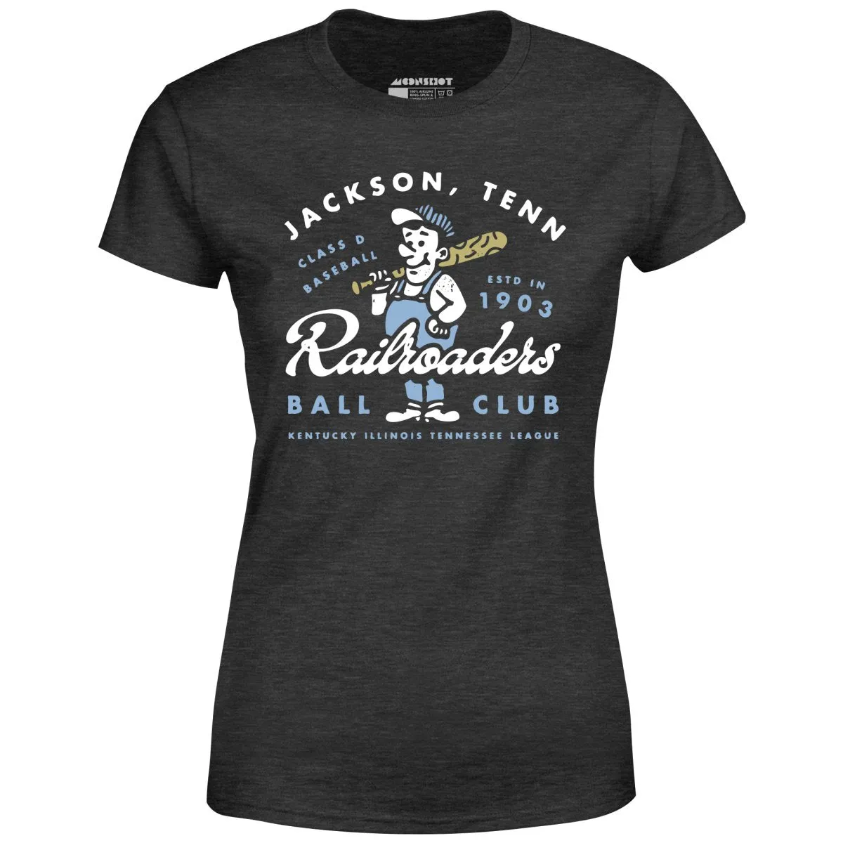Jackson Railroaders - Tennessee - Vintage Defunct Baseball Teams - Women's T-Shirt