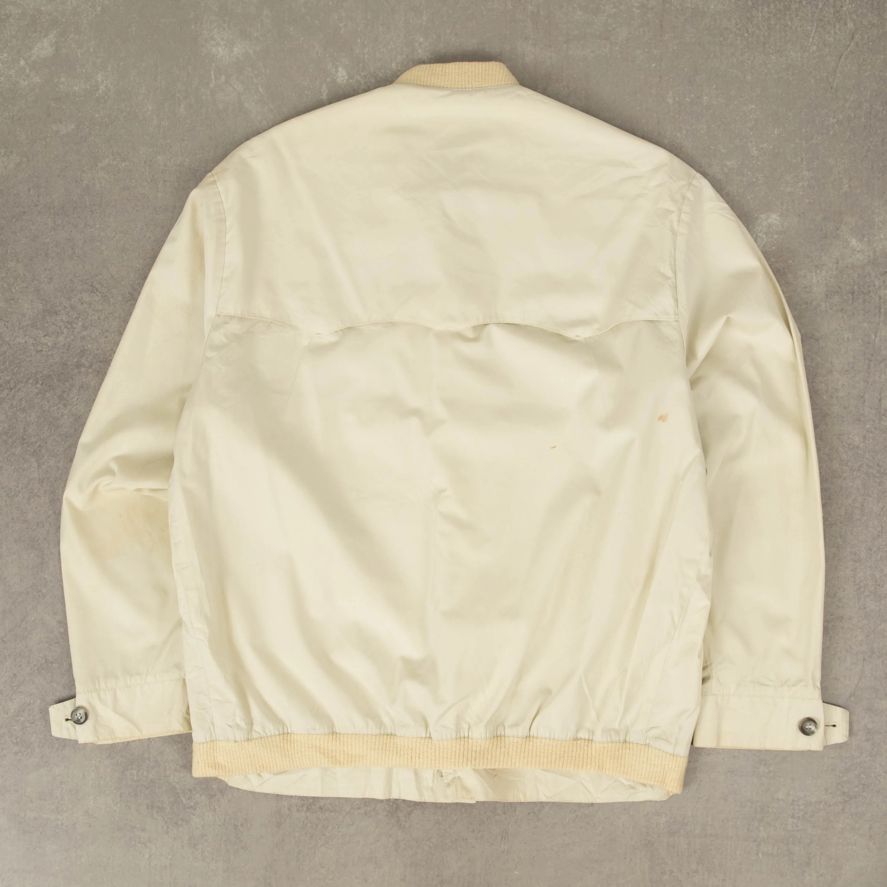 MEN'S VINTAGE 1990S MCGREGOR FULL ZIP BOMBER JACKET - LARGE