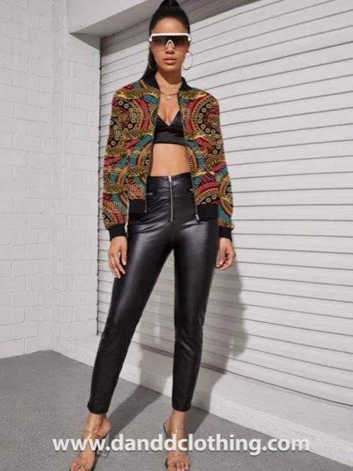 Street Chic Crocodile Jacket