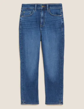Supersoft High Waisted Skinny Cropped Jeans