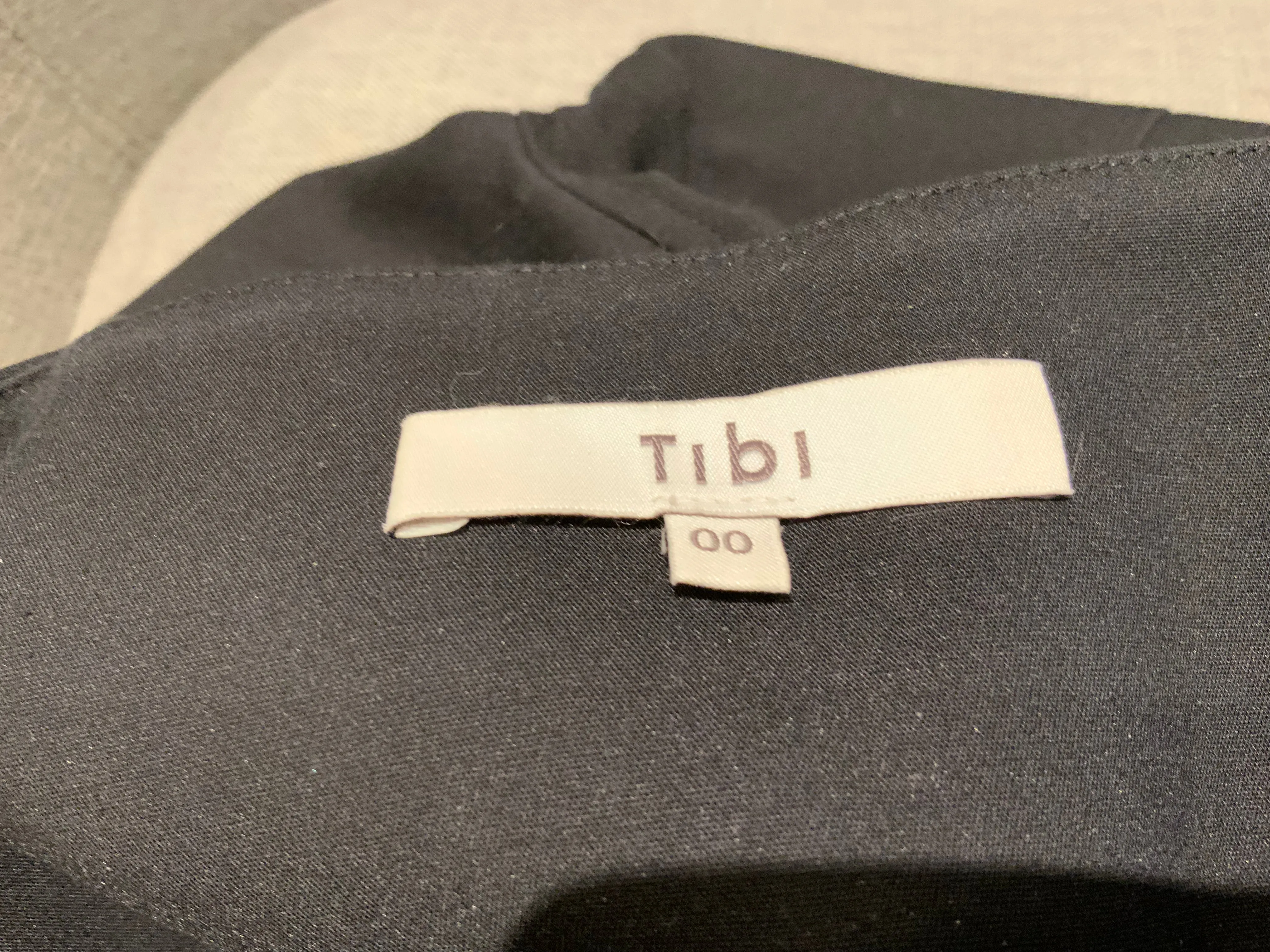 TIBI Black Culottes Pants Trousers Size US 00 XXXS ladies