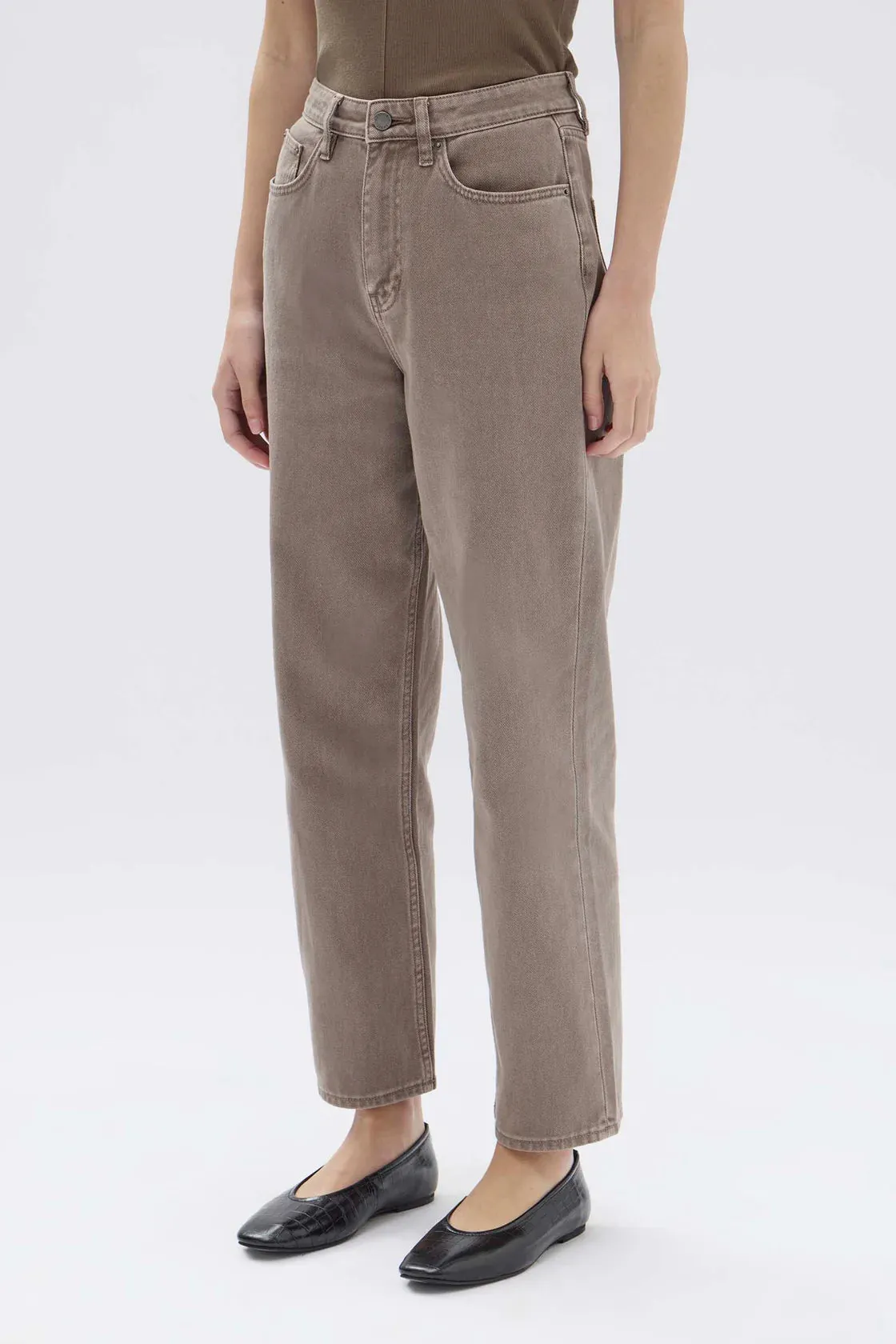 VINTAGE STRAIGHT JEAN | NOUGAT